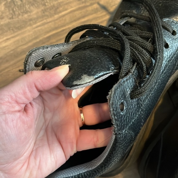 Dr Martens Black Low Lace Up Boots Size 11 - Picture 8 of 10